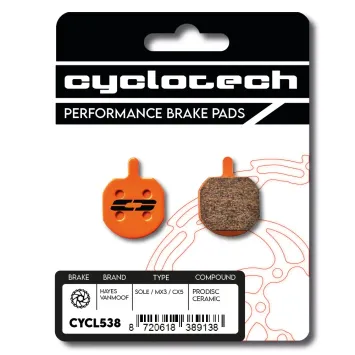 Prodisc Ceramic brake pads for Hayes Sole - MX3 - CX5